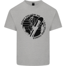Funny Snowboarder Don't Follow Me Kids T-Shirt Childrens Sports Grey
