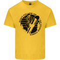 Funny Snowboarder Don't Follow Me Kids T-Shirt Childrens Yellow