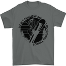 Funny Snowboarder Don't Follow Me Mens T-Shirt 100% Cotton Charcoal