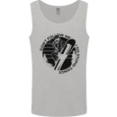 Funny Snowboarder Don't Follow Me Mens Vest Tank Top Sports Grey