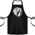 Funny Snowboarding Dont Follow Me Cotton Apron 100% Organic Black