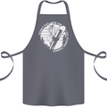 Funny Snowboarding Dont Follow Me Cotton Apron 100% Organic Steel