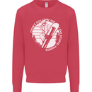 Funny Snowboarding Dont Follow Me Kids Sweatshirt Jumper Heliconia