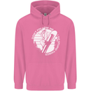 Funny Snowboarding Dont Follow Me Mens 80% Cotton Hoodie Azelea