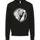 Funny Snowboarding Dont Follow Me Mens Sweatshirt Jumper Black