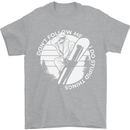 Funny Snowboarding Dont Follow Me Mens T-Shirt 100% Cotton Sports Grey