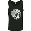 Funny Snowboarding Dont Follow Me Mens Vest Tank Top Black