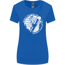 Funny Snowboarding Dont Follow Me Womens Wider Cut T-Shirt Royal Blue