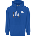 Funny Storage Evolution IT Retro PC Device Childrens Kids Hoodie Royal Blue