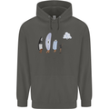 Funny Storage Evolution IT Retro PC Device Childrens Kids Hoodie Storm Grey