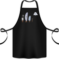 Funny Storage Evolution IT Retro PC Device Cotton Apron 100% Organic Black