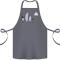 Funny Storage Evolution IT Retro PC Device Cotton Apron 100% Organic Steel