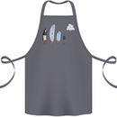 Funny Storage Evolution IT Retro PC Device Cotton Apron 100% Organic Steel