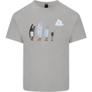 Funny Storage Evolution IT Retro PC Device Kids T-Shirt Childrens Sports Grey