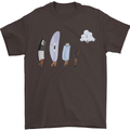 Funny Storage Evolution IT Retro PC Device Mens T-Shirt 100% Cotton Dark Chocolate