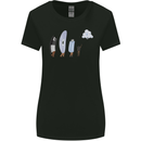 Funny Storage Evolution IT Retro PC Device Womens Wider Cut T-Shirt Black