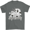 Funny Sugar Daddy Mens T-Shirt 100% Cotton Charcoal