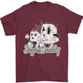 Funny Sugar Daddy Mens T-Shirt 100% Cotton Maroon