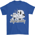 Funny Sugar Daddy Mens T-Shirt 100% Cotton Royal Blue