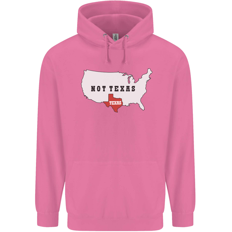 Funny Texas Not Texas State Independence USA Mens 80% Cotton Hoodie Azelea