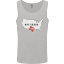 Funny Texas Not Texas State Independence USA Mens Vest Tank Top Sports Grey