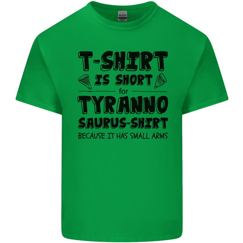 Funny Tyrannosaurus Rex Dinosaur T-Rex Kids T-Shirt Childrens Irish Green