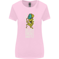 Funny Weed Cannabis Smoke and Fly Womens Wider Cut T-Shirt Light Pink