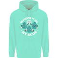 Funny Weed Hanging With My Buds Cannabis Mens 80% Cotton Hoodie Peppermint