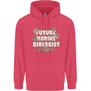 Future Marine Biologist Childrens Kids Hoodie Heliconia