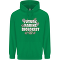 Future Marine Biologist Childrens Kids Hoodie Irish Green