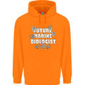 Future Marine Biologist Childrens Kids Hoodie Orange