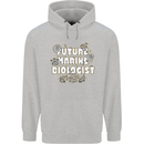 Future Marine Biologist Childrens Kids Hoodie Sports Grey