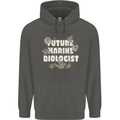 Future Marine Biologist Childrens Kids Hoodie Storm Grey