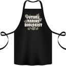 Future Marine Biologist Cotton Apron 100% Organic Black