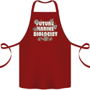 Future Marine Biologist Cotton Apron 100% Organic Maroon