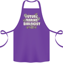Future Marine Biologist Cotton Apron 100% Organic Purple