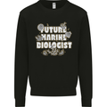 Future Marine Biologist Kids Sweatshirt Jumper Black