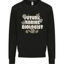 Future Marine Biologist Kids Sweatshirt Jumper Black