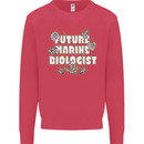 Future Marine Biologist Kids Sweatshirt Jumper Heliconia