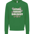 Future Marine Biologist Kids Sweatshirt Jumper Irish Green