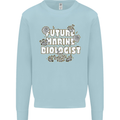 Future Marine Biologist Kids Sweatshirt Jumper Light Blue