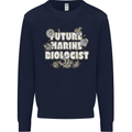 Future Marine Biologist Kids Sweatshirt Jumper Navy Blue