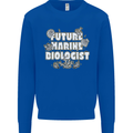 Future Marine Biologist Kids Sweatshirt Jumper Royal Blue