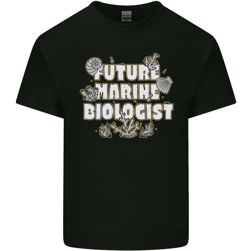 Future Marine Biologist Kids T-Shirt Childrens Black