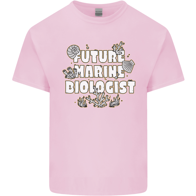 Future Marine Biologist Kids T-Shirt Childrens Light Pink