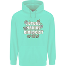 Future Marine Biologist Mens 80% Cotton Hoodie Peppermint