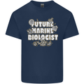 Future Marine Biologist Mens Cotton T-Shirt Tee Top Navy Blue