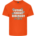 Future Marine Biologist Mens Cotton T-Shirt Tee Top Orange