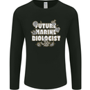 Future Marine Biologist Mens Long Sleeve T-Shirt Black