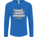Future Marine Biologist Mens Long Sleeve T-Shirt Royal Blue